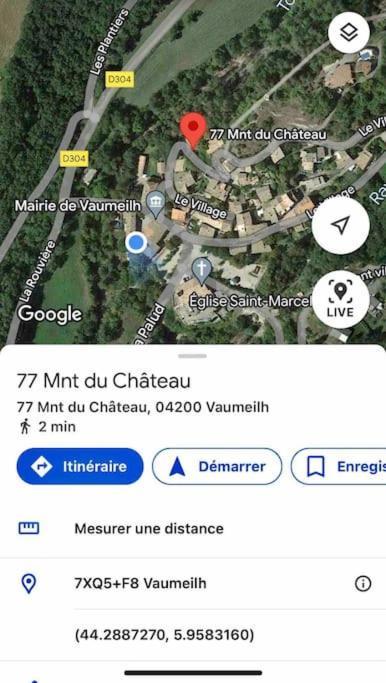 Gite De Charme Le Val Mellis Classe 3 Etoiles Dans La Douceur Provencale Vaumeilh Exteriör bild